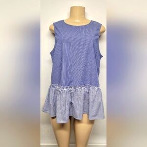 Time And Tru Babydoll Style Tunic Top L